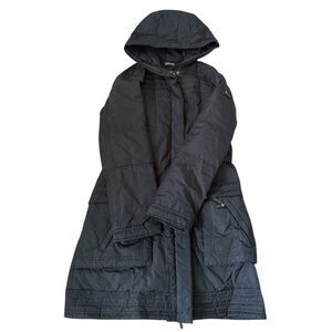 Vintage Versace Sport Black Jacket Full Zip Up Women Size XS